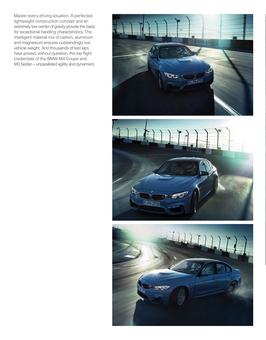2015 BMW M3 Brochure Page 18